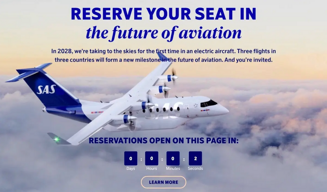 ✈️ Book your seat on the very first electric flight