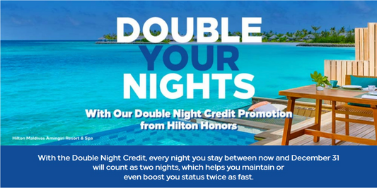 Hilton "doubles down" on their promos