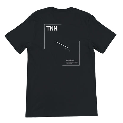 Black TNM Airport Diagram T-Shirt Back
